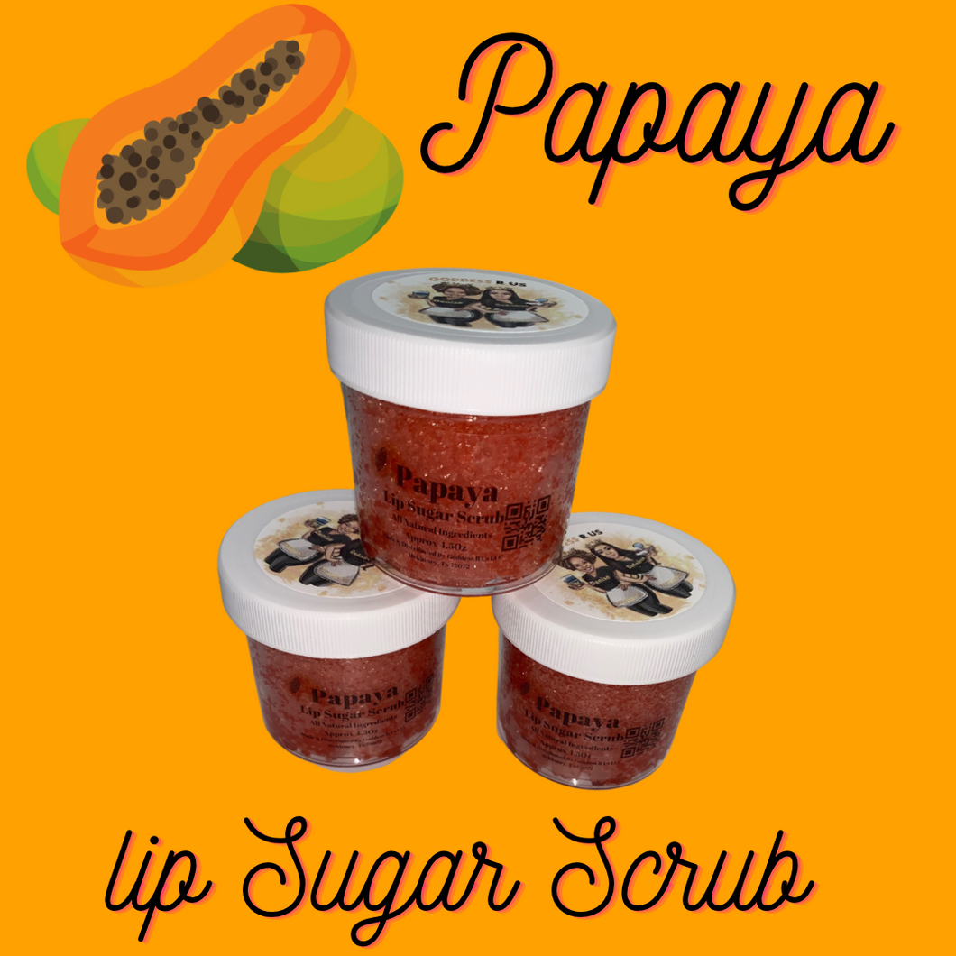 Papaya Lip Scrub